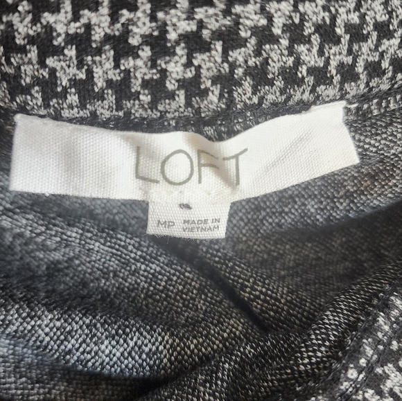 NEW Loft Houndstooth Pull On  Leggings - Picture 11 of 13